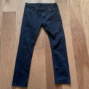 Kenneth Cole Slim Fit Black Jeans
